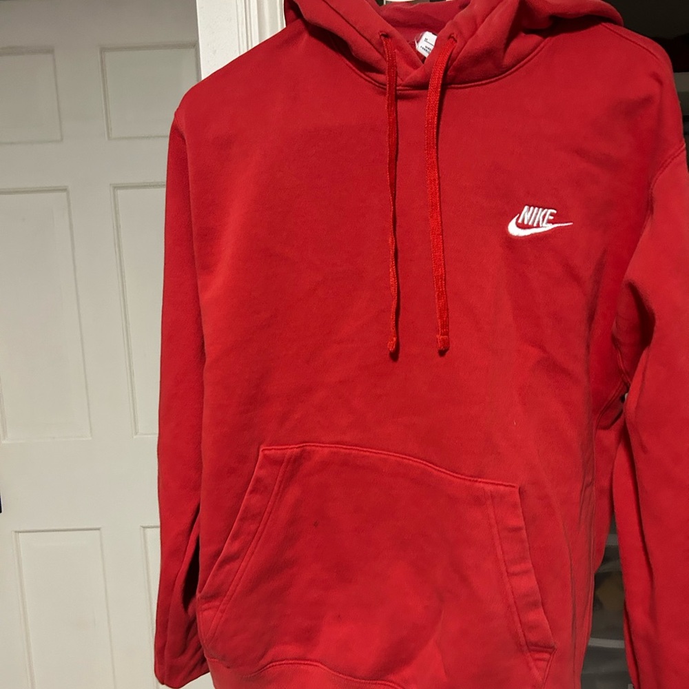 Nike Men's Bold Red Hoodie